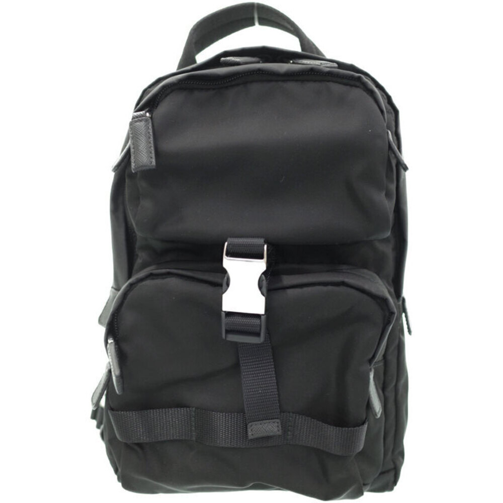 Prada Black Tessuto Montagna Sling Backpack